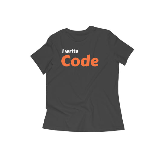 Classic I write code - She edition